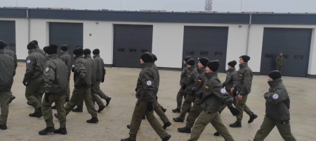 Uroczyste otwarcie koszar 72 Kościerskiego Batalionu Lekkiej Piechoty