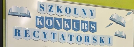 Wyniki Szkolnego Konkursu Recytatorskiego