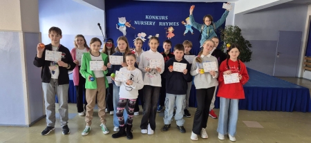 Wyniki konkursu recytatorskiego z języka angielskiego „Nursery Rhymes”