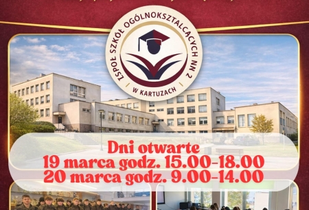 ZAPRASZAMY NA DNI OTWARTE!