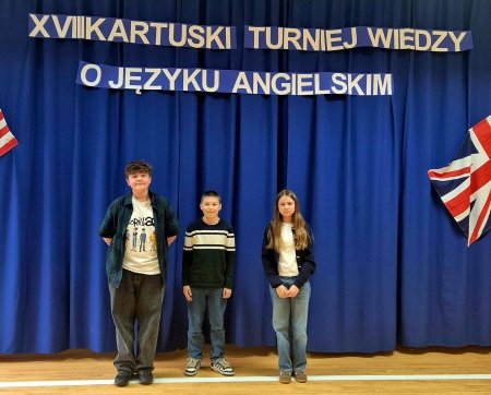 Finał Powiatowy XVIII Kartuskiego Turnieju Wiedzy o Języku Angielskim