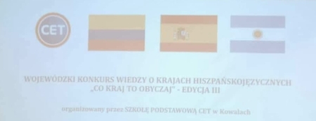 Wojewódzki Konkurs Wiedzy o Krajach Hiszpańskojęzycznych „Co kraj to obyczaj”